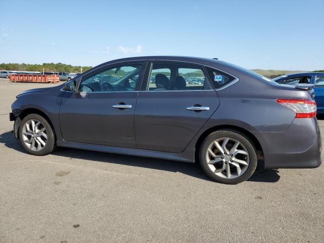 3N1AB7AP0EL636336 - 2014 NISSAN SENTRA S GRAY photo 2