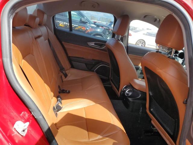 ZARFAEDN6H7533831 - 2017 ALFA ROMEO GIULIA Q4 წითელი ფოტო 10