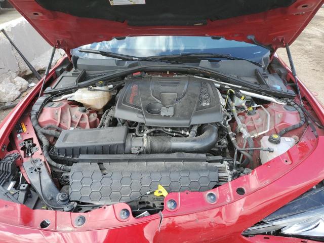 ZARFAEDN6H7533831 - 2017 ALFA ROMEO GIULIA Q4 წითელი ფოტო 11