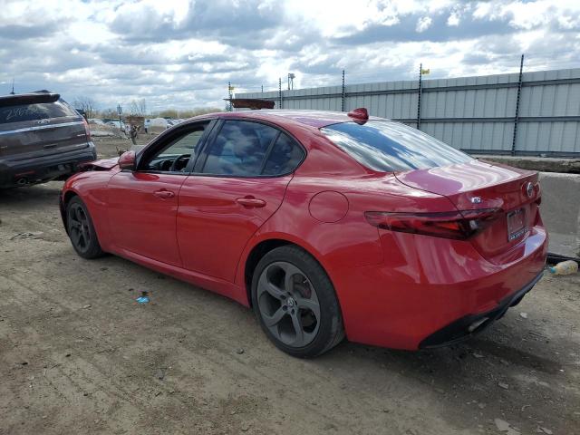 ZARFAEDN6H7533831 - 2017 ALFA ROMEO GIULIA Q4 წითელი ფოტო 2