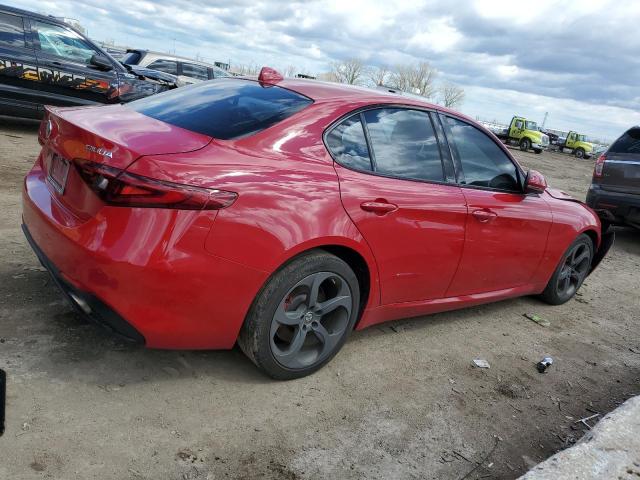 ZARFAEDN6H7533831 - 2017 ALFA ROMEO GIULIA Q4 RED photo 3