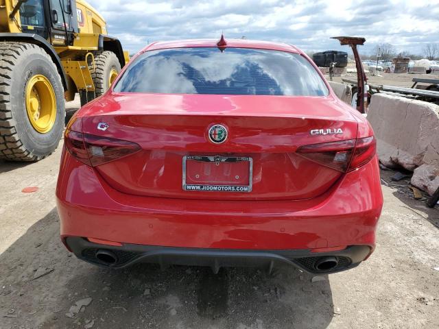 ZARFAEDN6H7533831 - 2017 ALFA ROMEO GIULIA Q4 RED photo 6