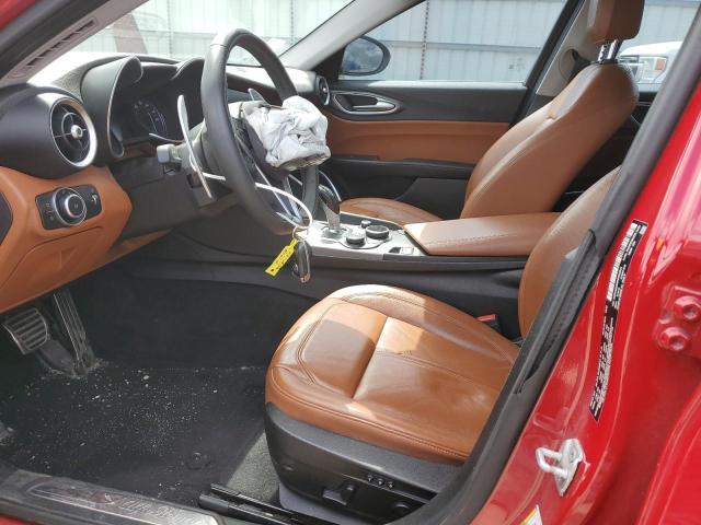 ZARFAEDN6H7533831 - 2017 ALFA ROMEO GIULIA Q4 წითელი ფოტო 7