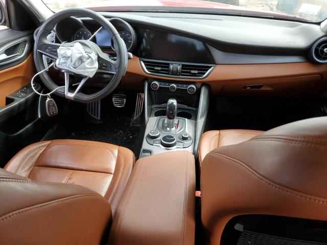 ZARFAEDN6H7533831 - 2017 ALFA ROMEO GIULIA Q4 წითელი ფოტო 8