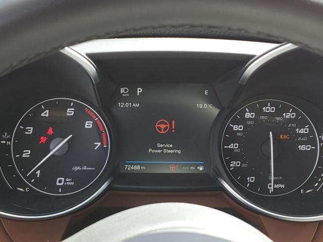 ZARFAEDN6H7533831 - 2017 ALFA ROMEO GIULIA Q4 წითელი ფოტო 9