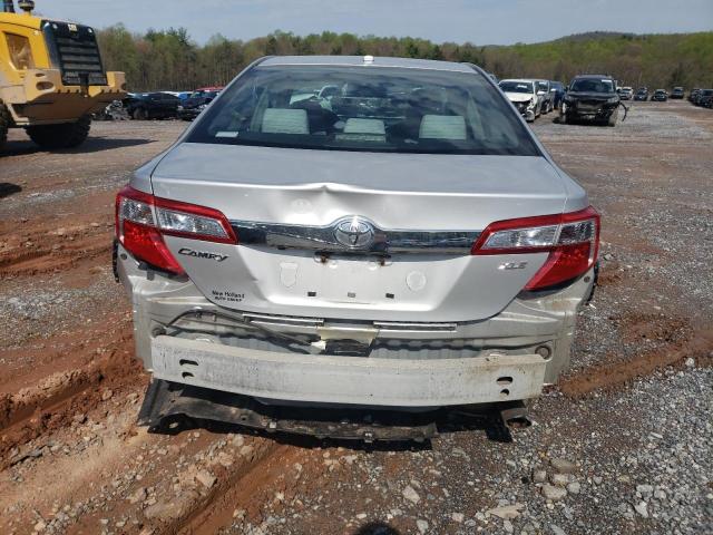 4T4BF1FK3DR278512 - 2013 TOYOTA CAMRY L SILVER photo 6