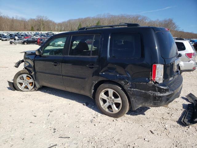 5FNYF4H58EB044751 - 2014 HONDA PILOT EXL BLACK photo 2