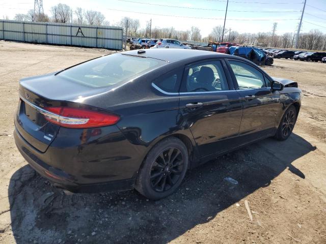 3FA6P0HD3HR415456 - 2017 FORD FUSION SE BLACK photo 3