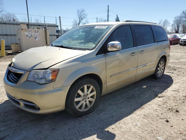 2A4RR8DG6BR614914 - 2011 CHRYSLER TOWN & COU TOURING L GOLD photo 1