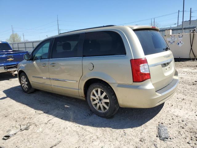 2A4RR8DG6BR614914 - 2011 CHRYSLER TOWN & COU TOURING L GOLD photo 2