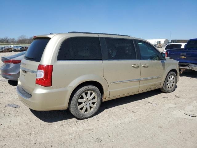 2A4RR8DG6BR614914 - 2011 CHRYSLER TOWN & COU TOURING L GOLD photo 3