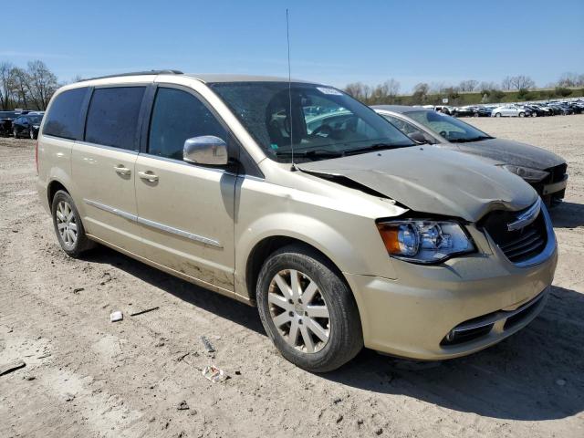 2A4RR8DG6BR614914 - 2011 CHRYSLER TOWN & COU TOURING L GOLD photo 4