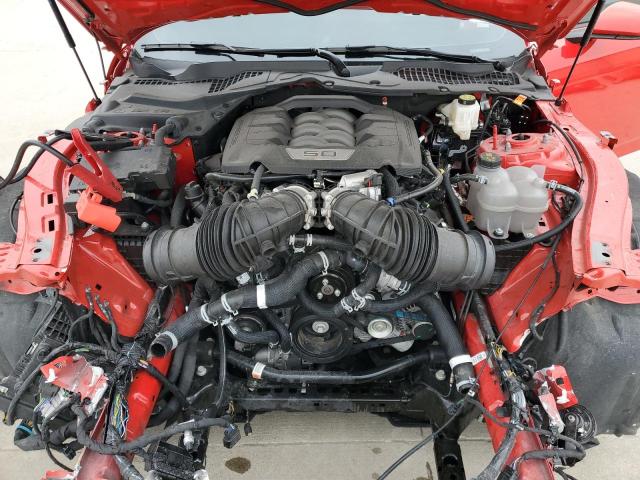 1FA6P8CF5R5404003 - 2024 FORD MUSTANG GT RED photo 11