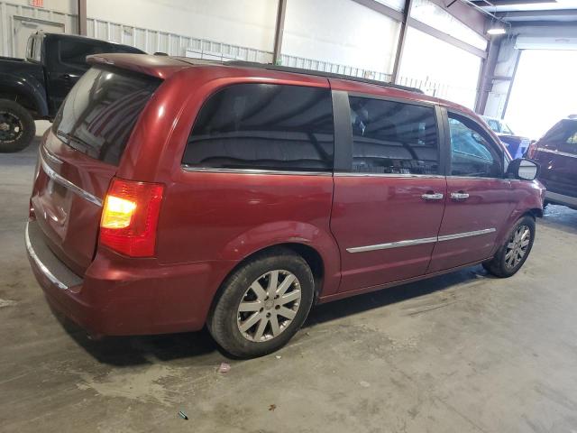 2A4RR8DG8BR679926 - 2011 CHRYSLER TOWN & COU TOURING L BURGUNDY photo 3