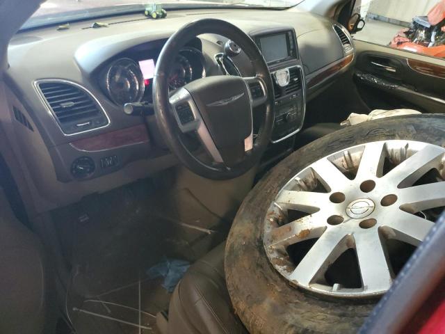 2A4RR8DG8BR679926 - 2011 CHRYSLER TOWN & COU TOURING L BURGUNDY photo 8