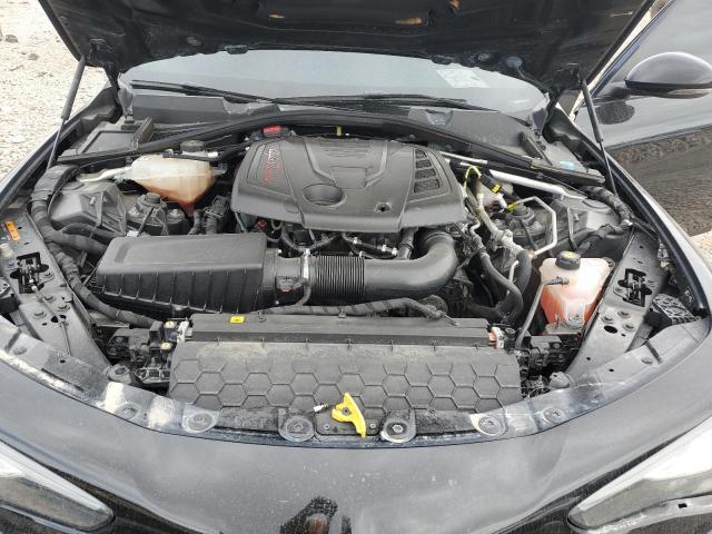 ZARFAEDNXJ7570242 - 2018 ALFA ROMEO GIULIA Q4 BLACK photo 11