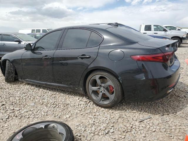 ZARFAEDNXJ7570242 - 2018 ALFA ROMEO GIULIA Q4 BLACK photo 2