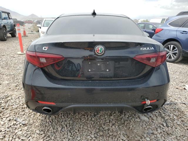 ZARFAEDNXJ7570242 - 2018 ALFA ROMEO GIULIA Q4 BLACK photo 6