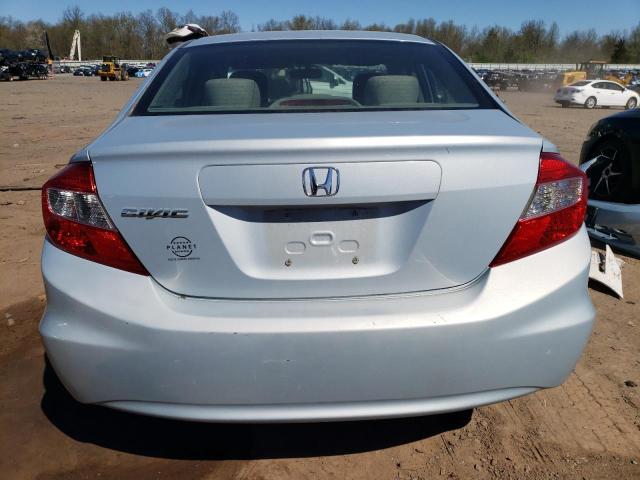 2HGFB2F50CH522244 - 2012 HONDA CIVIC LX BLUE photo 6