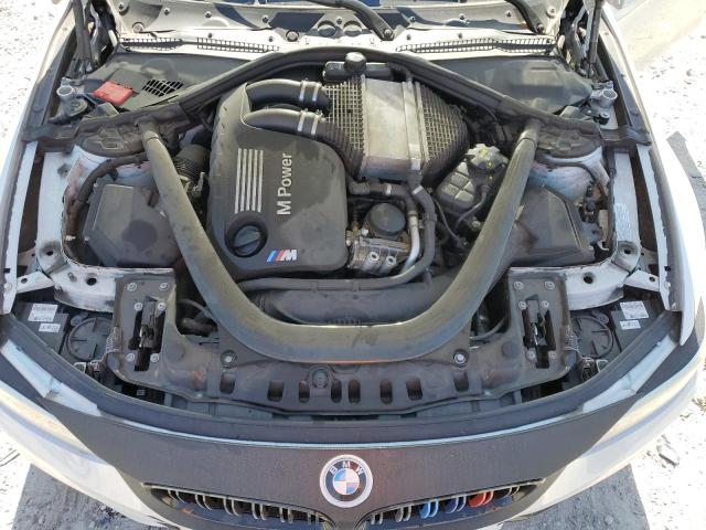 WBS8M9C56GP966639 - 2016 BMW M3 WHITE photo 11