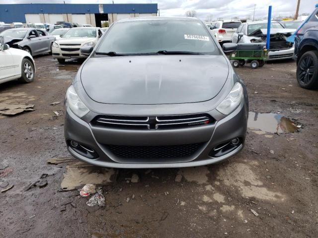 1C3CDFCAXDD335150 - 2013 DODGE DART LIMITED GRAY photo 5