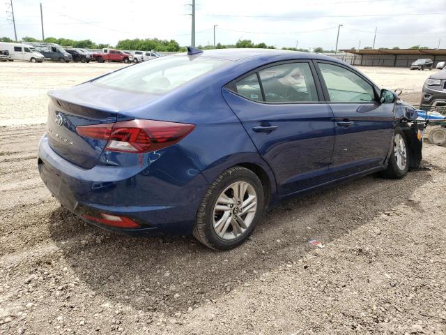 5NPD84LF9KH419116 - 2019 HYUNDAI ELANTRA SEL BLUE photo 3