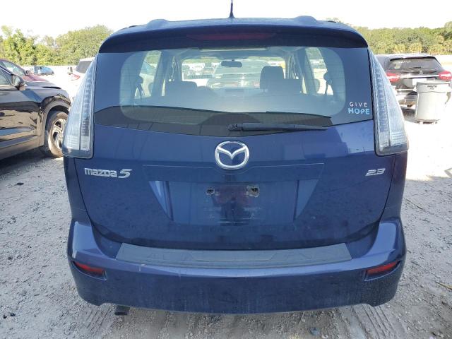 JM1CR293090334120 - 2009 MAZDA 5 BLUE photo 6