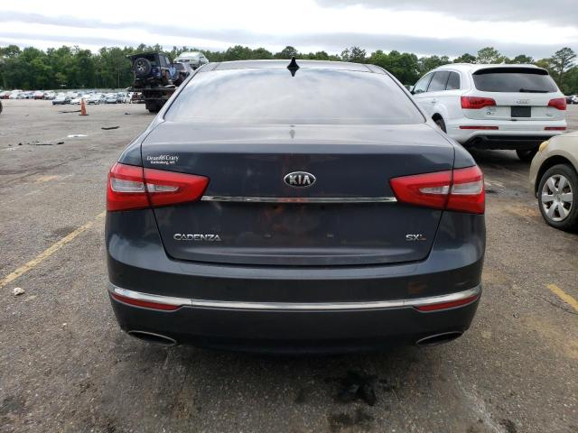 KNALN4D75E5159438 - 2014 KIA CADENZA PREMIUM GRAY photo 6