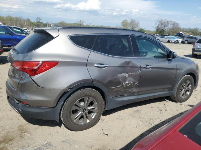 5XYZUDLB0FG286838 - 2015 HYUNDAI SANTA FE S GRAY photo 3