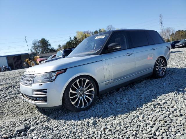 SALGV3TF1FA204531 - 2015 LAND ROVER RANGE ROVE AUTOBIOGRAPHY SILVER photo 1