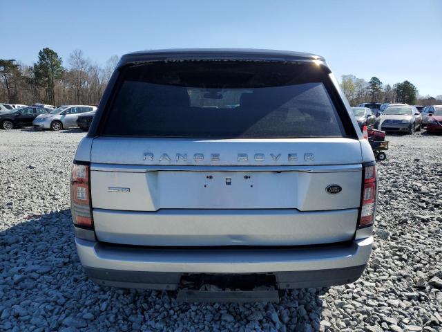 SALGV3TF1FA204531 - 2015 LAND ROVER RANGE ROVE AUTOBIOGRAPHY SILVER photo 6