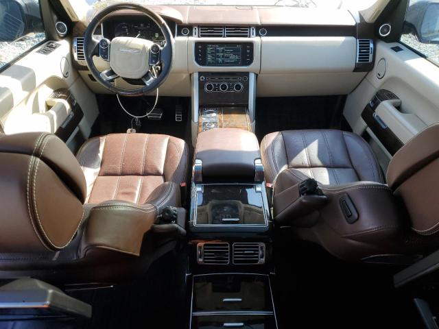 SALGV3TF1FA204531 - 2015 LAND ROVER RANGE ROVE AUTOBIOGRAPHY SILVER photo 8