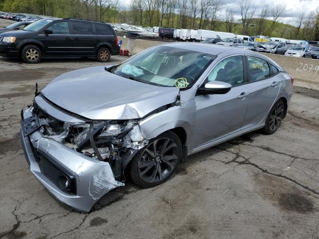 2HGFC2F87KH542268 - 2019 HONDA CIVIC SPORT 灰色 照片 1