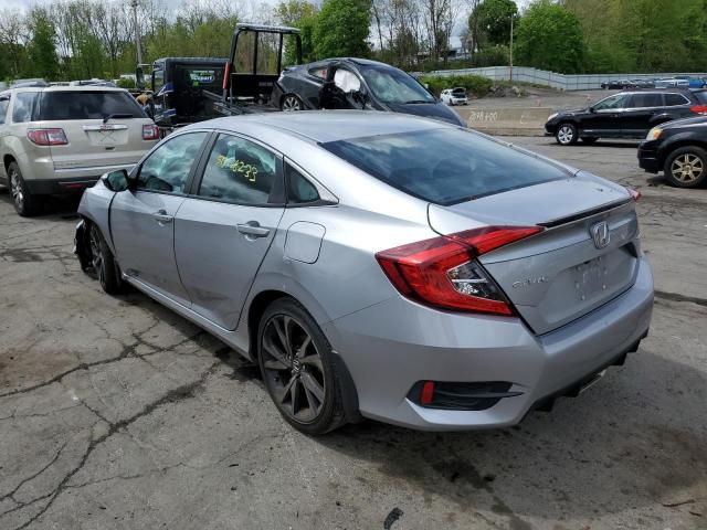 2HGFC2F87KH542268 - 2019 HONDA CIVIC SPORT 灰色 照片 2