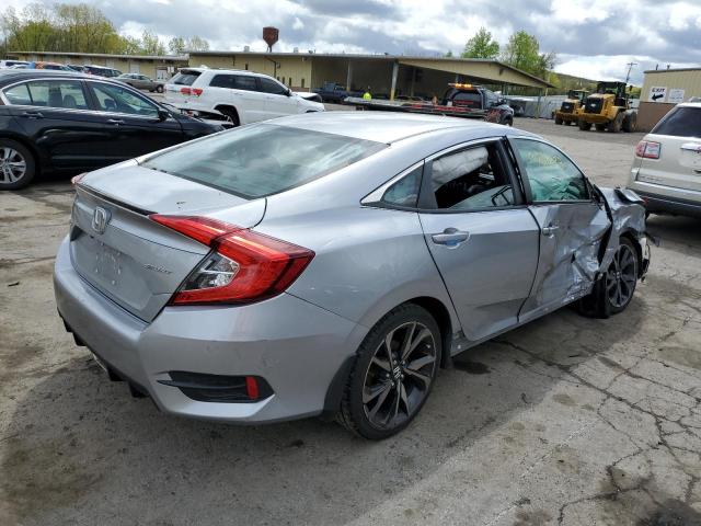 2HGFC2F87KH542268 - 2019 HONDA CIVIC SPORT 灰色 照片 3