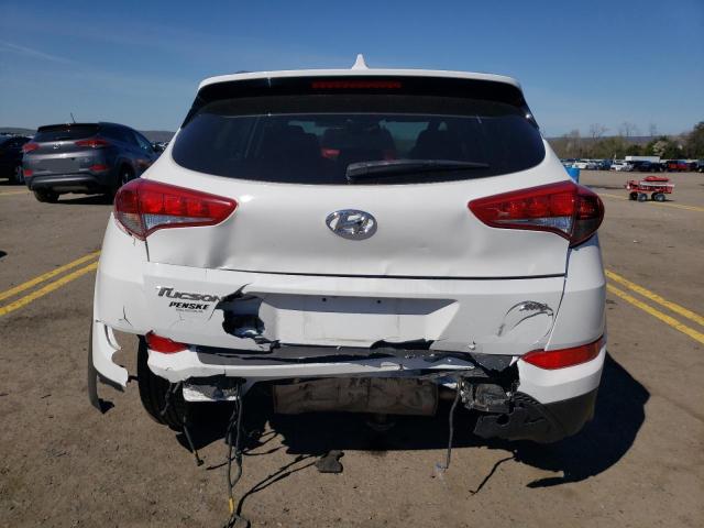 KM8J3CA41HU464591 - 2017 HYUNDAI TUCSON LIMITED WHITE photo 6