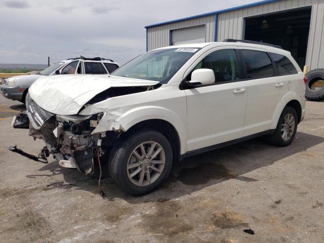 3C4PDDBG3HT578144 - 2017 DODGE JOURNEY SXT WHITE photo 1