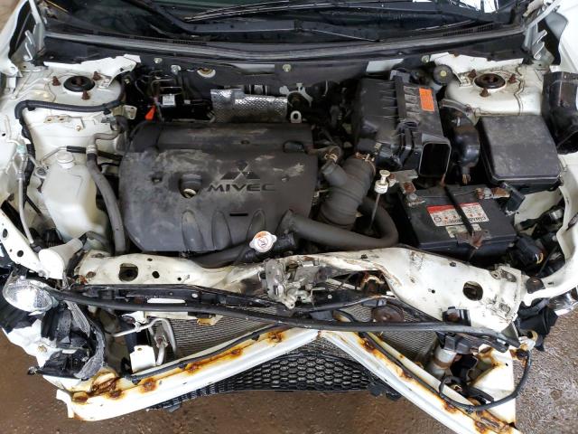 JA32U2FU6FU600282 - 2015 MITSUBISHI LANCER ES WHITE photo 11