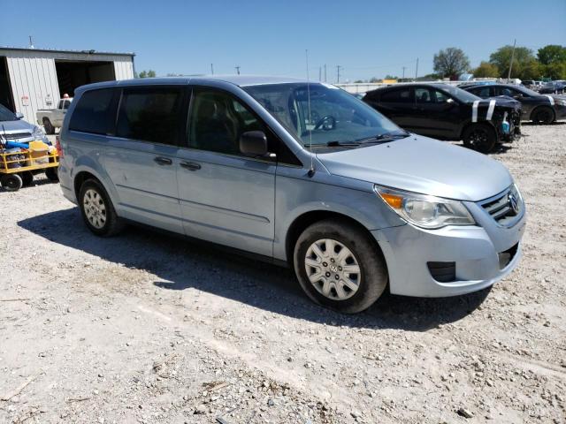 2C4RVAAG7CR391359 - 2012 VOLKSWAGEN ROUTAN S ლურჯი ფოტო 4