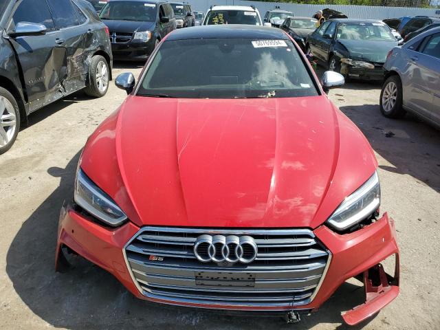 WAUC4CF56JA117130 - 2018 AUDI S5 PRESTIGE 红色 照片 5