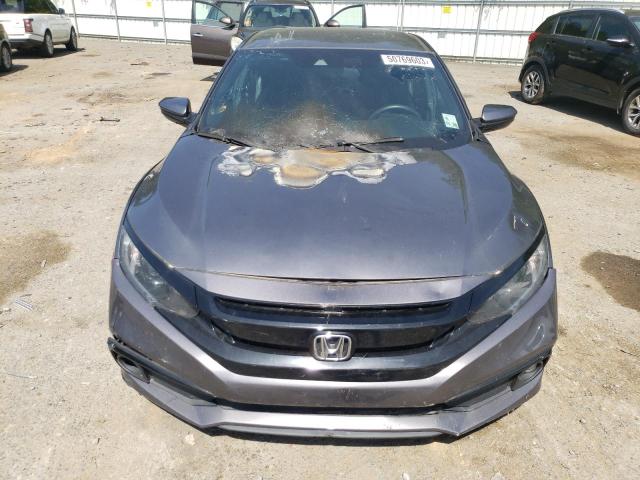 2HGFC2F87KH591566 - 2019 HONDA CIVIC SPORT Մոխրագույն լուսանկար 5