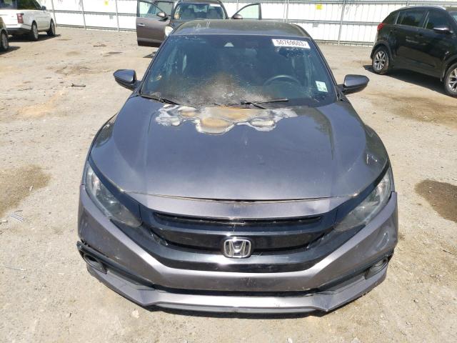 2HGFC2F87KH591566 - 2019 HONDA CIVIC SPORT GRAY photo 5