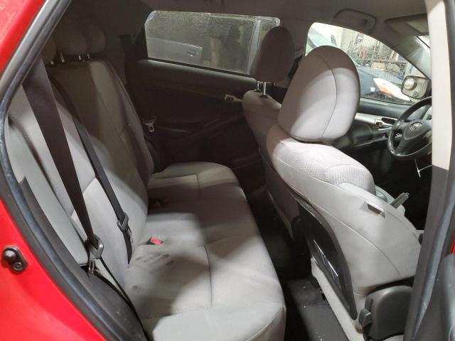 2T1KE4EE8AC045927 - 2010 TOYOTA COROLLA MA S RED photo 10