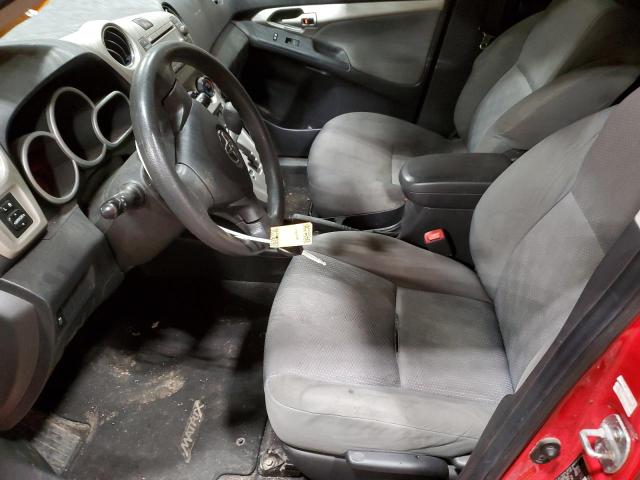 2T1KE4EE8AC045927 - 2010 TOYOTA COROLLA MA S RED photo 7