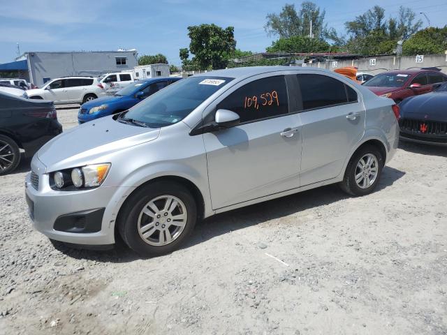 1G1JA5SH7C4103696 - 2012 CHEVROLET SONIC LS SILVER photo 1