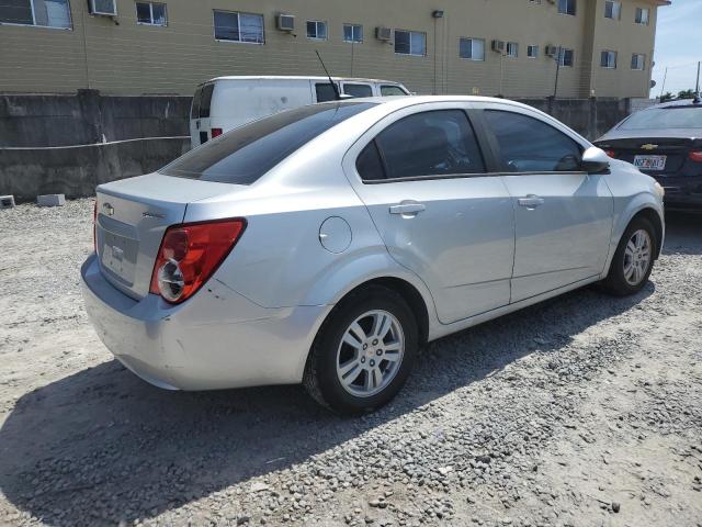 1G1JA5SH7C4103696 - 2012 CHEVROLET SONIC LS SILVER photo 3