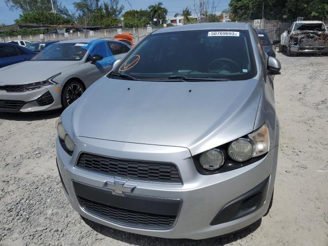 1G1JA5SH7C4103696 - 2012 CHEVROLET SONIC LS SILVER photo 5