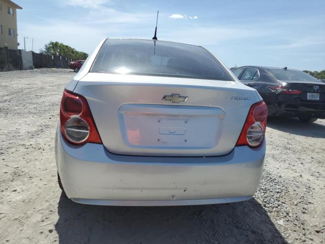 1G1JA5SH7C4103696 - 2012 CHEVROLET SONIC LS SILVER photo 6