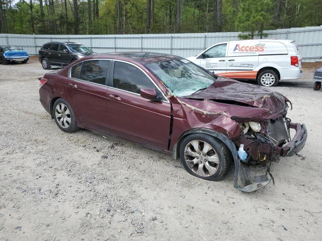 1HGCP26769A149708 - 2009 HONDA ACCORD EX BURGUNDY photo 4