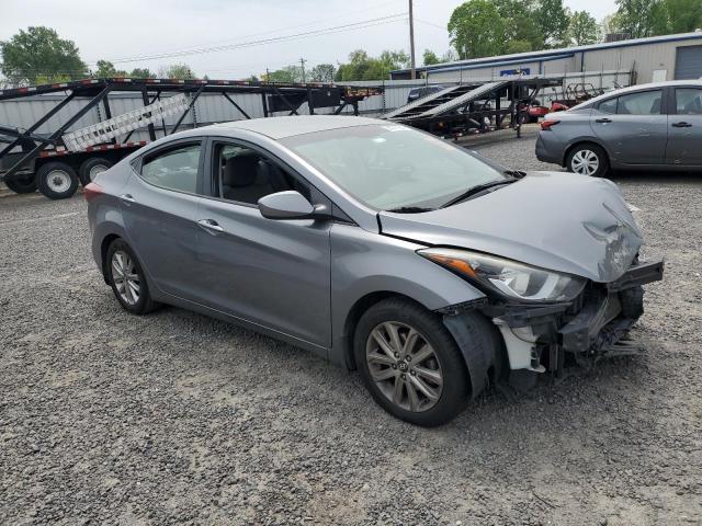 KMHDH4AEXGU588158 - 2016 HYUNDAI ELANTRA SE GRAY photo 4